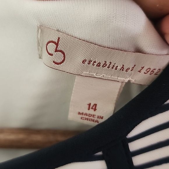 CB Established 1962 striped fit and flare dress - Picture 2 of 10